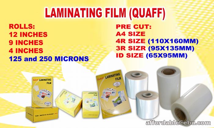 1st picture of laminating film For Sale in Cebu, Philippines