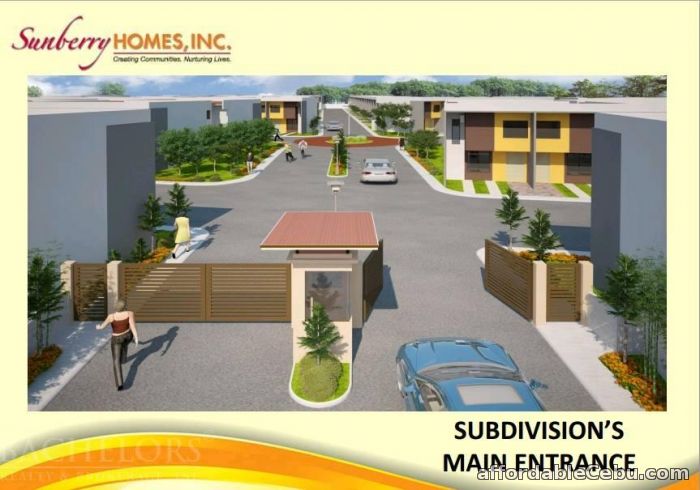 3rd picture of Sunberry Homes Townhouses For Sale in Cebu, Philippines