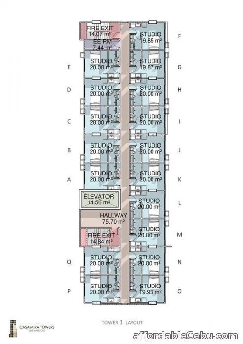 3rd picture of Very Cheap Condo in Labangon! Very Near to Malls, Hospitals, and School! For Sale in Cebu, Philippines