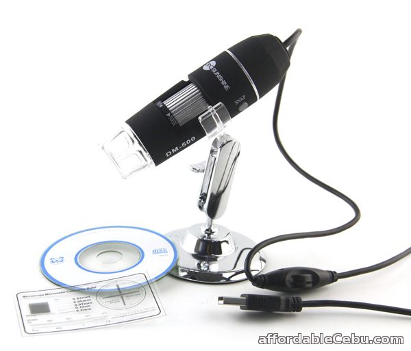 1st picture of DM-500 500X Digital Microscope 8 LED Endoscope 2.0 USB Magnifier For Sale in Cebu, Philippines