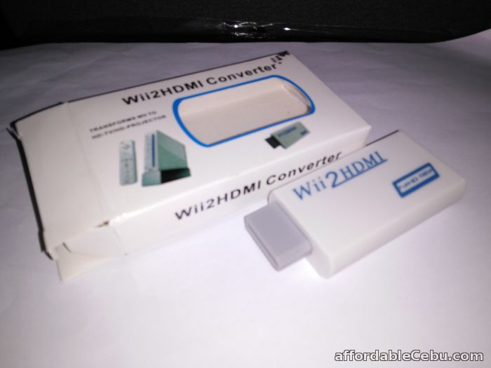 1st picture of Wii To HDMI (wii2hdmi) Upscaling Converter Adapter 3.5mm White For Sale in Cebu, Philippines