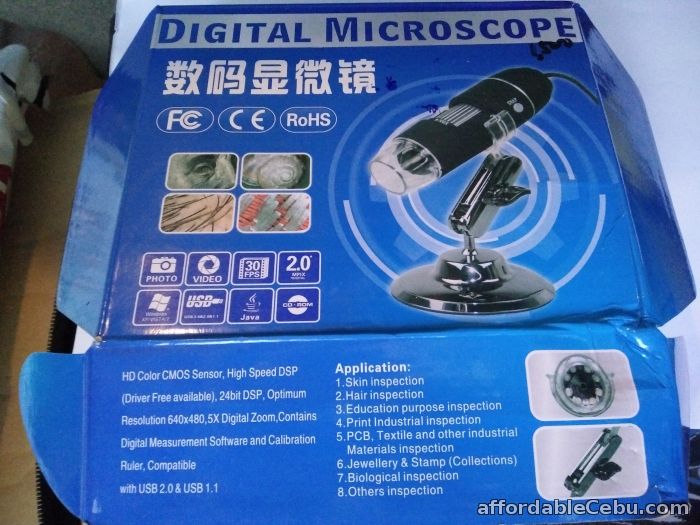 5th picture of DM-500 500X Digital Microscope 8 LED Endoscope 2.0 USB Magnifier For Sale in Cebu, Philippines