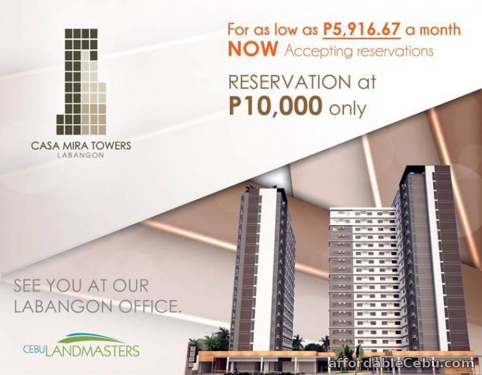 1st picture of Low-Cost Condominium in Labangon, Cebu City For Sale in Cebu, Philippines