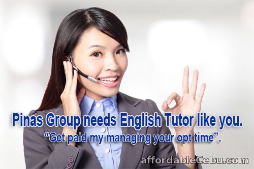 1st picture of Pinas Group hire at home online English tutors-Philippines Looking For in Cebu, Philippines
