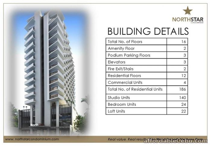 1st picture of Northstar Condominium - North Reclamation Area, Mandaue City, Cebu (Near Cebu Doctor's University) For Sale in Cebu, Philippines