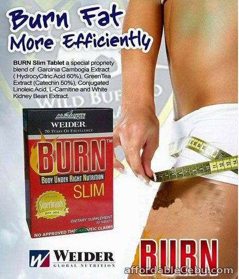 1st picture of Genuine BURN Slim by Weider - Free Shipping For Sale in Cebu, Philippines