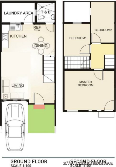 2nd picture of House For Sale in Cebu City Gio Homes Tisa For Sale in Cebu, Philippines