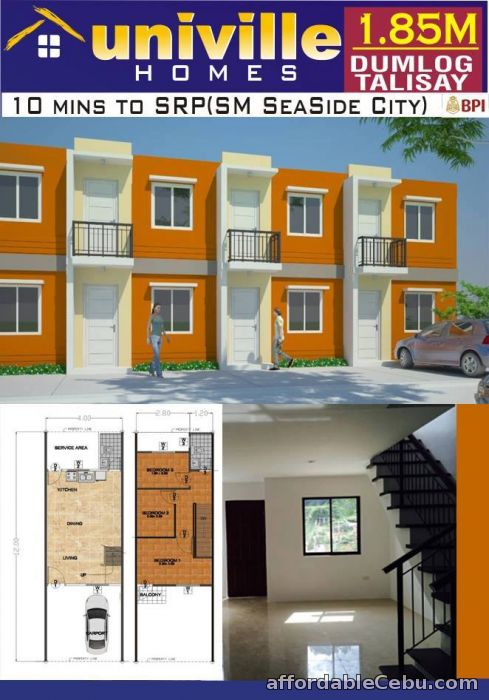 3rd picture of House & Lot For Sale in Cebu Univille Homes For Sale in Cebu, Philippines