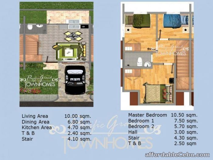 5th picture of Pacific Grand Villas (Townhouses) - Marigondon, Lapulapu For Sale in Cebu, Philippines