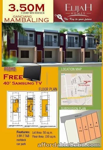 1st picture of Elijah Homes-Mambaling For Sale in Cebu, Philippines