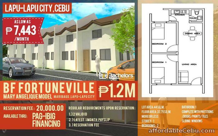 1st picture of 1-STOREY HOUSE For Sale in Cebu, Philippines