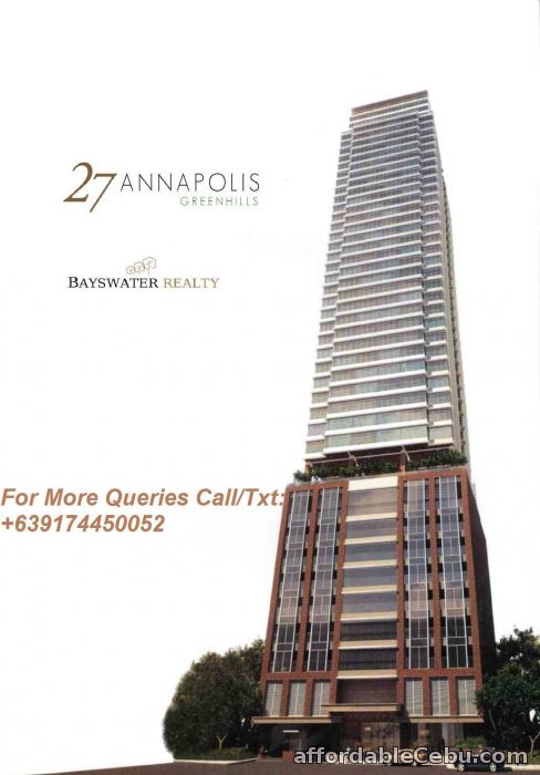 1st picture of 27 Annapolis Greenhills Condo For Sale in Cebu, Philippines