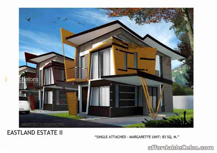 1st picture of 2 Storey Single Attached Margarette Model For Sale in Cebu, Philippines