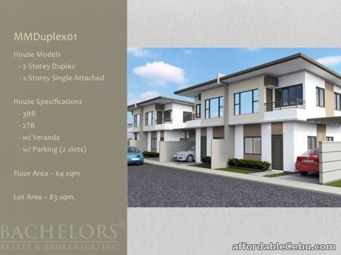 1st picture of 77 Living Spaces Subdivision Duplex and Single Attach For Sale in Cebu, Philippines