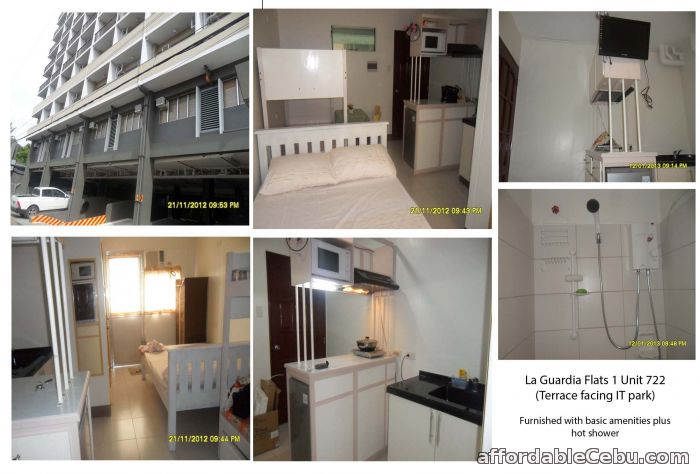 1st picture of Furnished condo walking distance IT park Lahug For Rent in Cebu, Philippines