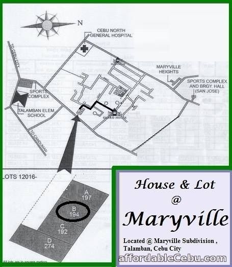 3rd picture of House & Lot in Talamban Cebu City - Maryville Subdivision For Sale in Cebu, Philippines