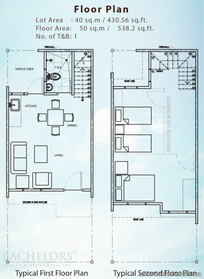 3rd picture of Compostela House & Lot 4 SALE Richwood Homes Townhouses For Sale in Cebu, Philippines