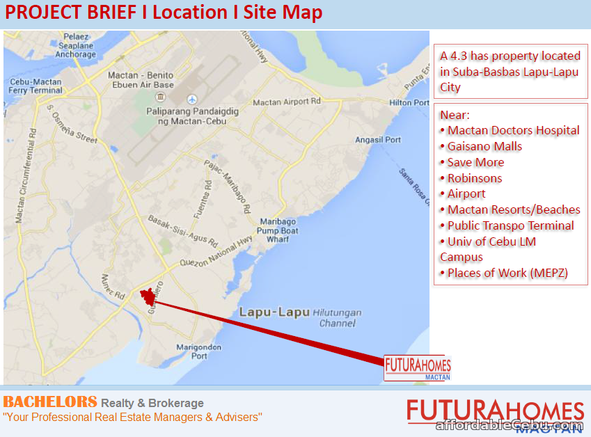 5th picture of Futura Homes Mactan Lot Only For Sale in Cebu, Philippines