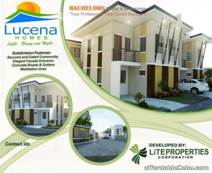 1st picture of Lucena Homes Townhouses Last Unit For Sale in Cebu, Philippines
