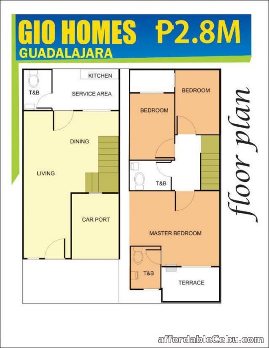 2nd picture of Guadalupe Cebu, Gio Homes Guadalajara For Sale in Cebu, Philippines