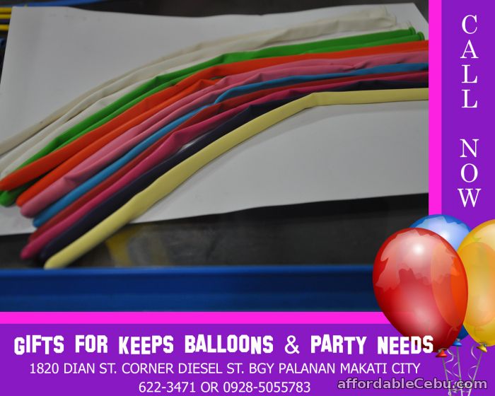 1st picture of Long Balloons Wholesale Size 260s (per 100 pcs) For Sale in Cebu, Philippines