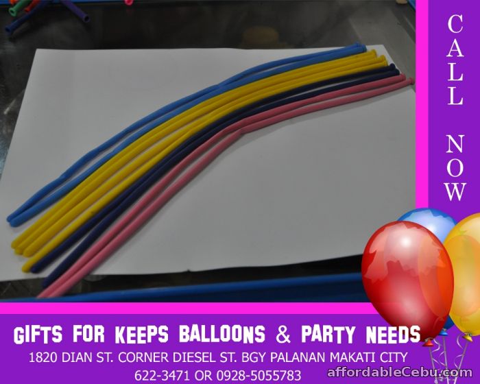 1st picture of Long Balloons Wholesale Size 160's (per 100 pcs) For Sale in Cebu, Philippines