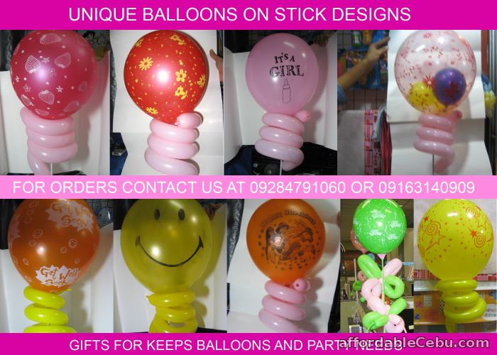 1st picture of Balloons on stick For Sale in Cebu, Philippines