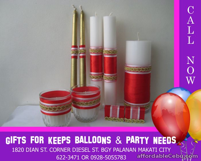 1st picture of Wedding Candle Set For Sale in Cebu, Philippines