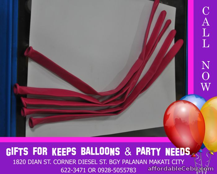 1st picture of Long Balloons Wholesale Size 360's (per 100 pcs) For Sale in Cebu, Philippines