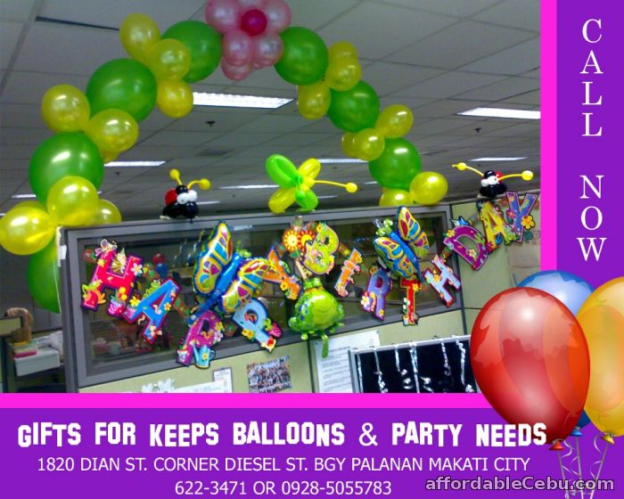 1st picture of Office Balloon Set-up For Sale in Cebu, Philippines