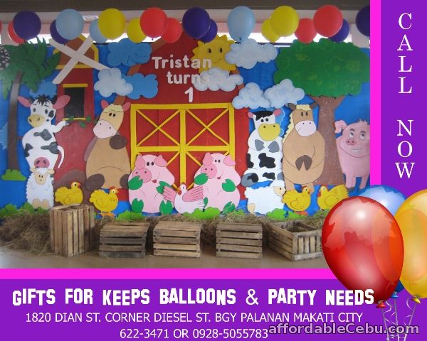 1st picture of Barn Theme Styro Decoration For Rent in Cebu, Philippines