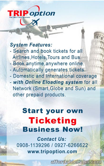 1st picture of Start your home based travel business Offer in Cebu, Philippines