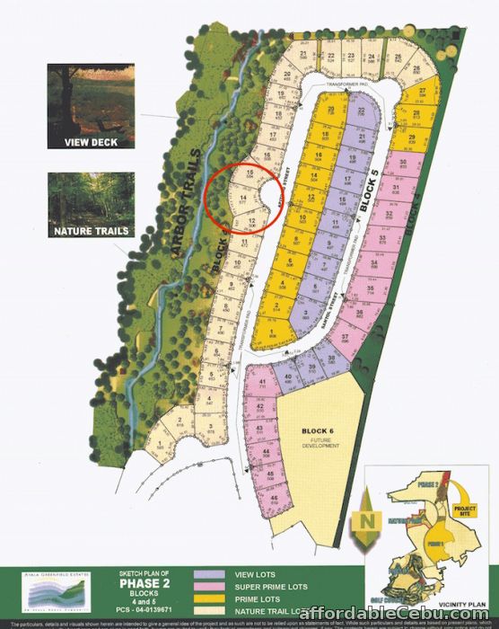 3rd picture of Ayala Greenfield Estates Bay View Lot in Phase 2 For Sale in Cebu, Philippines