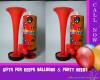 Party Airhorn (Wholesale) minimum of 10 pcs