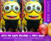 Minions Balloon Mylar (Wholesale) 10 pcs minimum