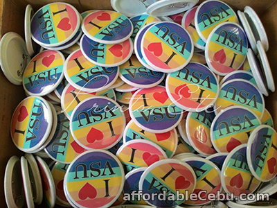 1st picture of Personalized Button Pins For Parties & Events For Sale in Cebu, Philippines