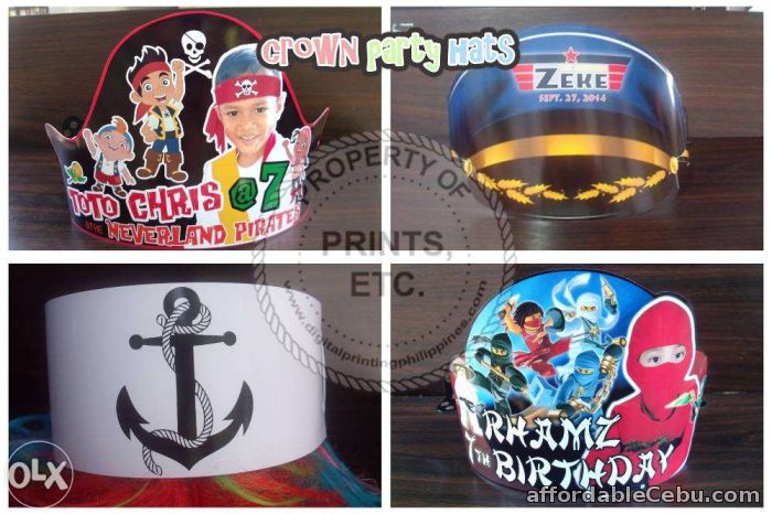 1st picture of Personalized Party Hats For Events & Giveaways For Sale in Cebu, Philippines