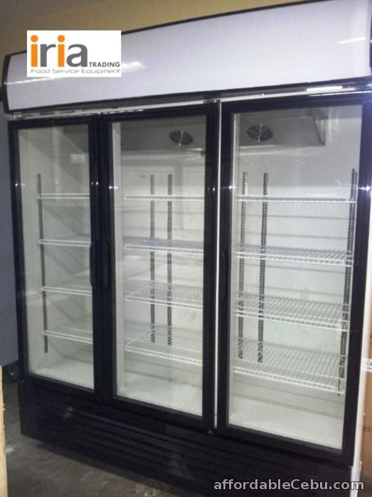 1st picture of UPRIGHT CHILLER DISPLAY SHOWCASE (3Doors) For Sale in Cebu, Philippines