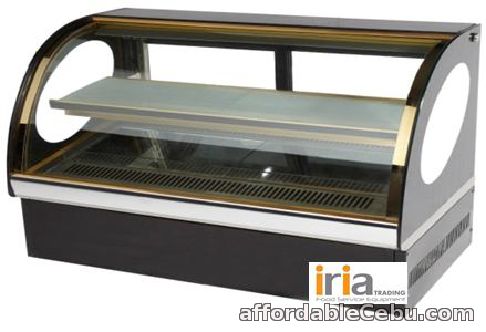 1st picture of CAKE CHILLER SHOWCASE (Countertop, Curve glass) For Sale in Cebu, Philippines