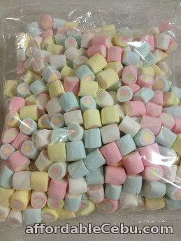 1st picture of Cylinder Shape Assorted Colors Mallows (Wholesale) For Sale in Cebu, Philippines
