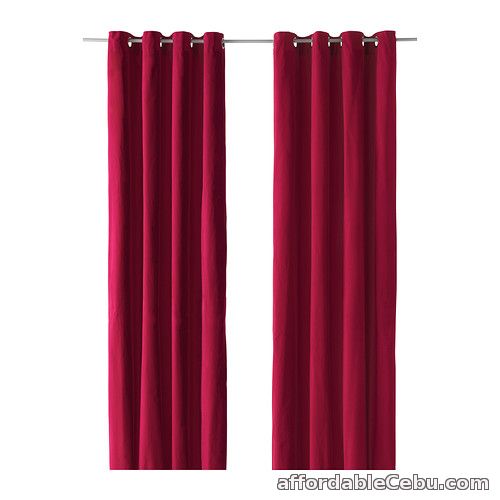 1st picture of Sanela Curtains - Dark Pink (Product of Sweden) For Sale in Cebu, Philippines