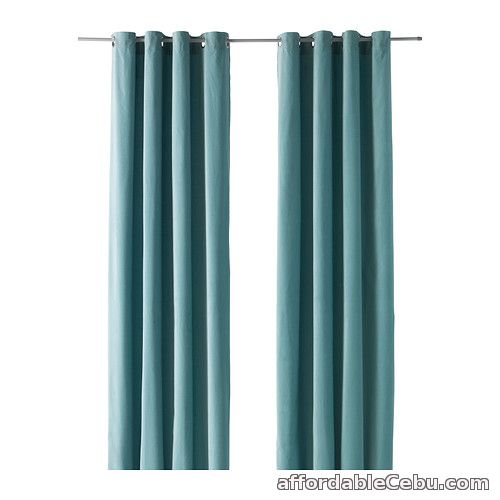 1st picture of Sanela Curtains - Light Turquiose (Product of Sweden) For Sale in Cebu, Philippines