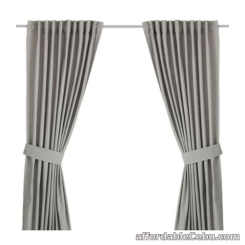 1st picture of INGERT Curtains (Product from Sweden) Light Grey For Sale in Cebu, Philippines
