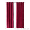 Sanela Curtains - Dark Pink (Product of Sweden)