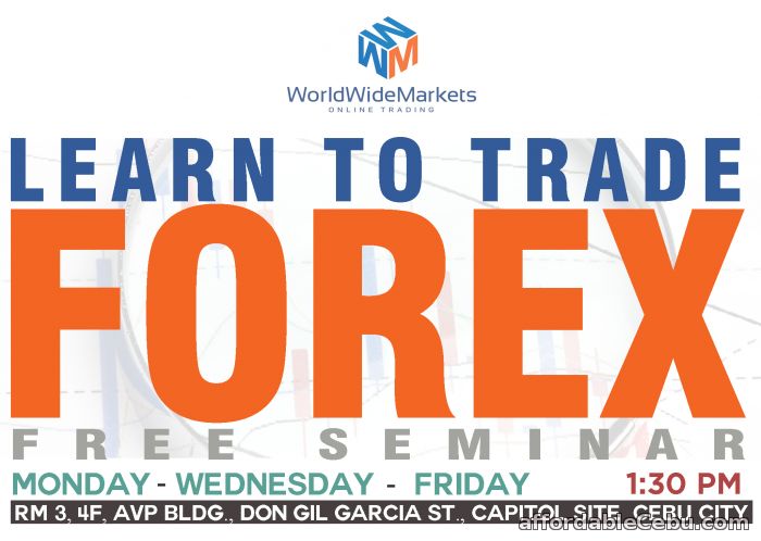 1st picture of Learn To Trade Forex Offer in Cebu, Philippines