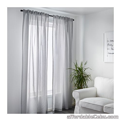 2nd picture of GULSPORRE Curtains (Light Grey) Product of Sweden For Sale in Cebu, Philippines