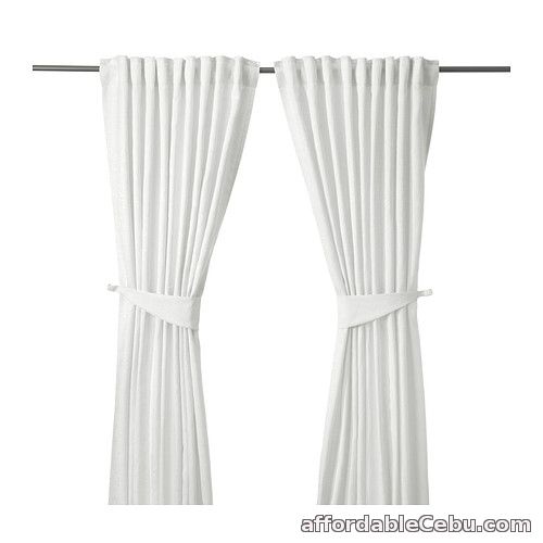 1st picture of BLEKVIVA Curtains White (Product of Sweden) For Sale in Cebu, Philippines