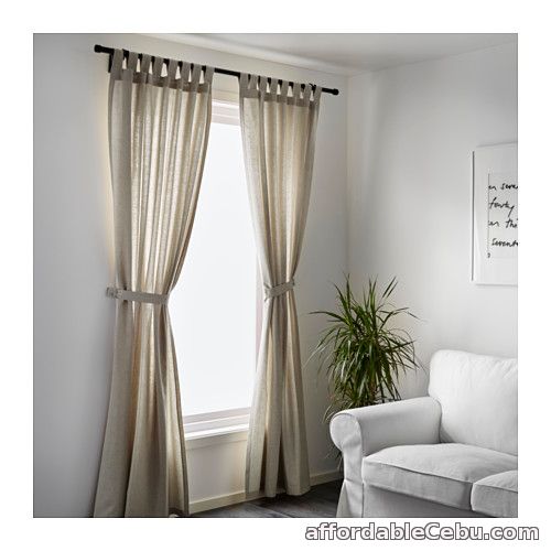 2nd picture of LENDA Curtains Beige (Product of Sweden) For Sale in Cebu, Philippines