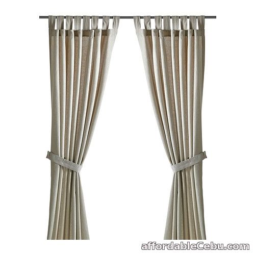 1st picture of LENDA Curtains Beige (Product of Sweden) For Sale in Cebu, Philippines