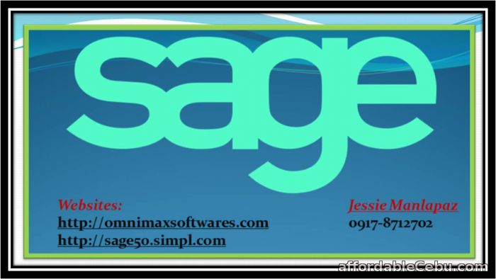 1st picture of JOIN THE GROWING USERS OF SAGE 50 ACCOUNTING SOFTWARE 2016 For Sale in Cebu, Philippines